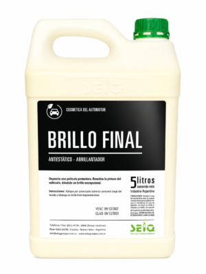 BRILLO FINAL PARA AUTO 5LTS