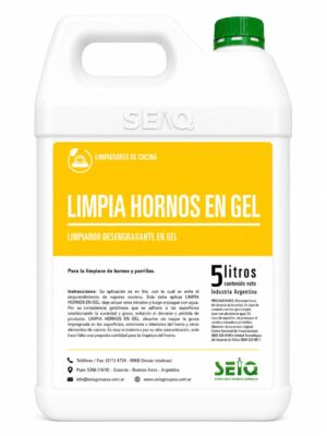 LIMPIA HORNOS EN GEL 5LTS