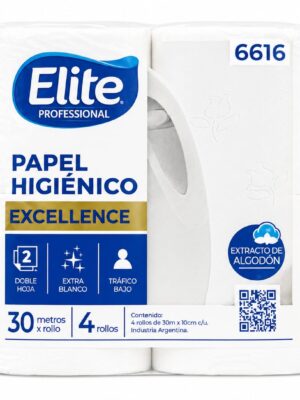 PAPEL HIGIENICO ELITE EXCELLENCE D.H. 30MTS