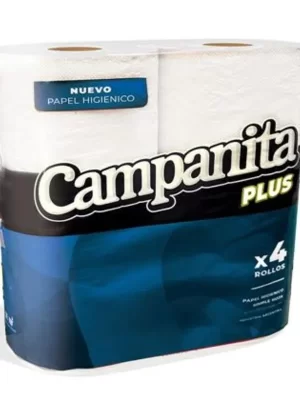 PAPEL HIGIENICO CAMPANITA PLUS S.H. 30MTS