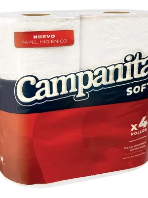 PAPEL HIGIENICO CAMPANITA SOFT S.H. 30MTS