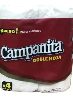 PAPEL HIGIENICO CAMPANITA ULTRA D.H. 20MTS