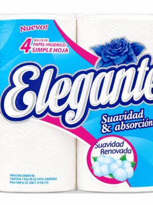 PAPEL HIGIENICO ELEGANTE S.H. 30MTS