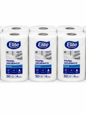 PAPEL HIGIENICO ELITE PLUS S.H. 50MTS BOLSON 48 ROLLOS