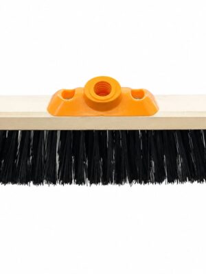 ESCOBILLON ANDEN BARRENDERO CON BASE MADERA 40CM