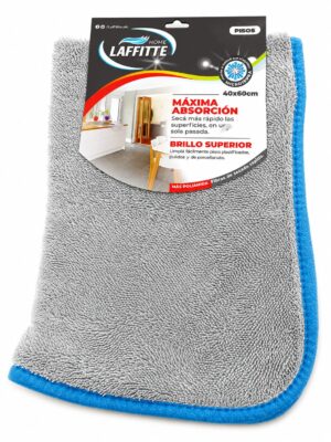 PAÑO DE MICROFIBRA SUPER ABSORBENTE 40X60CM PARA MULTISUPERFICIES