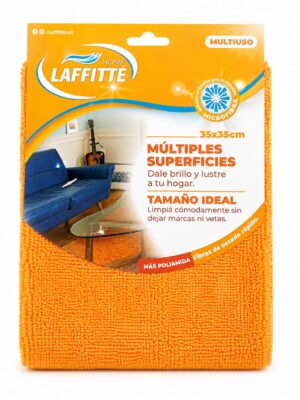 PAÑO DE MICROFIBRA 35X35CM PARA MULTISUPERFICIES
