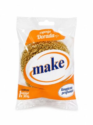 ESPONJA DE BRONCE DORADA 30GRS