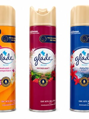 DESODORANTE DE AMBIENTE EN AEROSOL GLADE 360CC