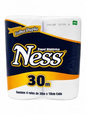 PAPEL HIGIENICO NESS D.H. 30MTS PACK 4U