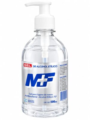 ALCOHOL EN GEL AL 70% CON DOSIFICADOR 500CC