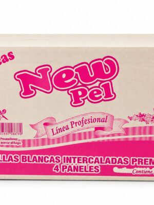 TOALLA INTERCALADA BLANCA PREMIUM 24X19CM 2000U