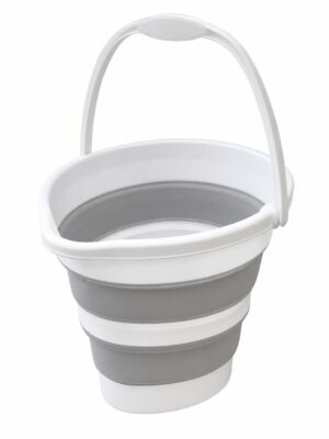 BALDE PLEGABLE OVALADO 10LTS