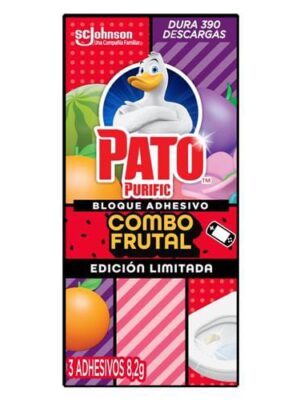 BLOQUES ADHESIVOS PARA INODORO FRUTAL/LAVANDA PACK 3U