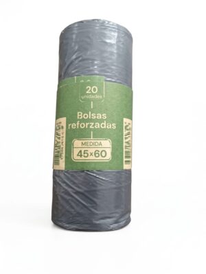 BOLSAS DE RESIDUOS REFORZADAS 45X60CM 20U