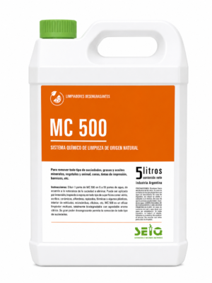 MC-500 DESENGRASANTE C/TERPENO 5LTS