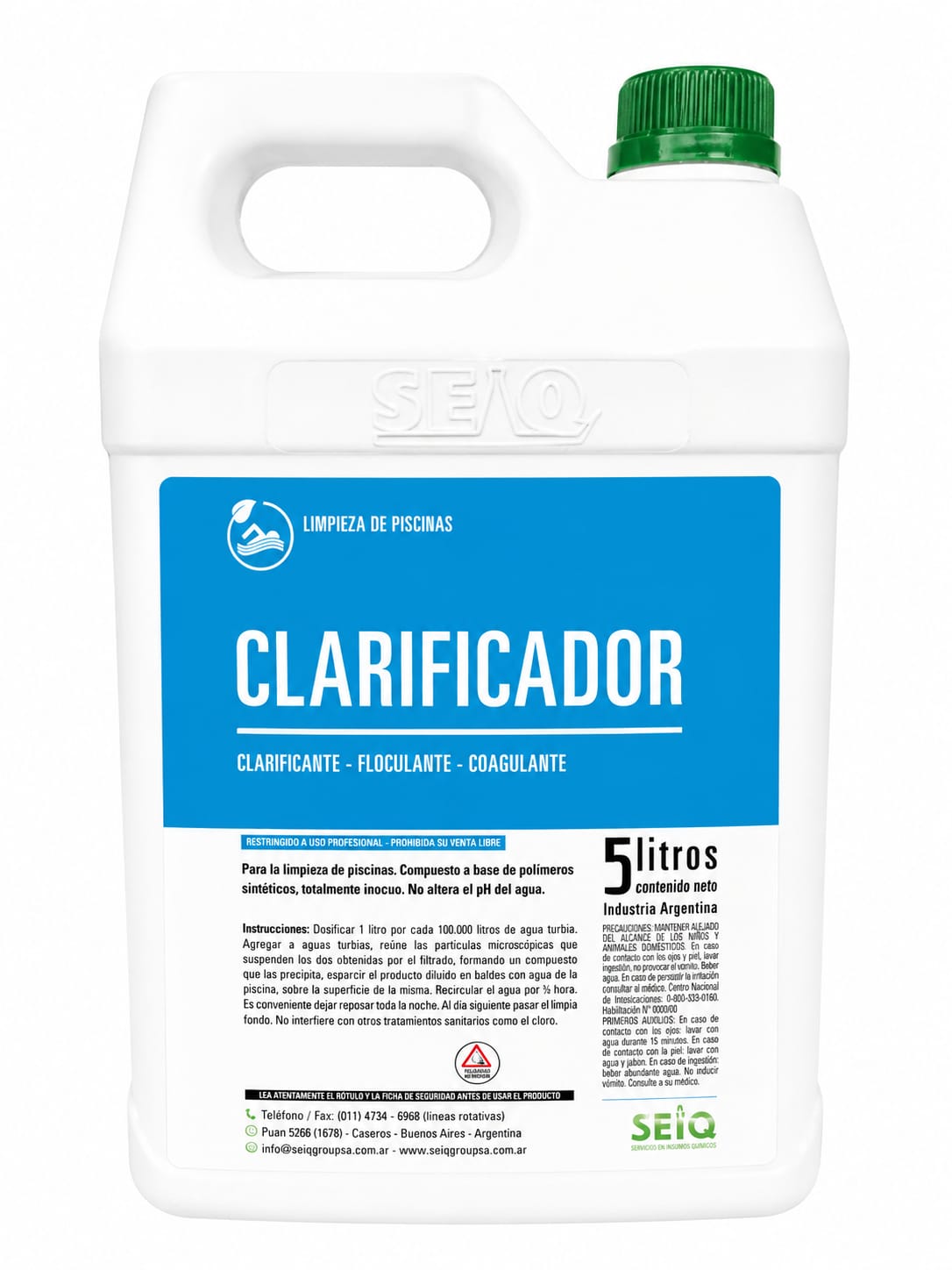 CLARIFICADOR 5LTS