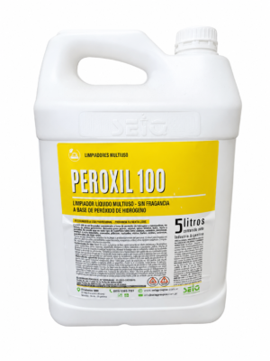 PEROXIL-100 LIMPIADOR Y BLANQUEADOR MULTIUSO SIN FRAGANCIA 5LTS