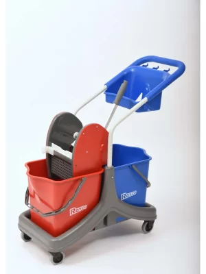 DOUBLE-BUCKET TOP-50 CARRO CON DOBLE BALDE Y PRENSAMOPA