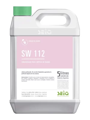 SW-112 SHAMPOO DE MANOS PARA USO INDUSTRIAL 5LTS
