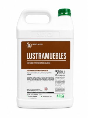 LUSTRAMUEBLES CON SILICONA 5LTS