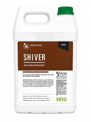 SHIVER CERA LIQUIDA ANTIDESLIZANTE ROJA/NEGRA 5LTS