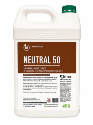 NEUTRAL-50 LIMPIADOR NEUTRO 5LTS