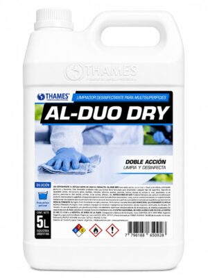AL-DUO DRY LIMPIADOR DESINFECTANTE 5LTS