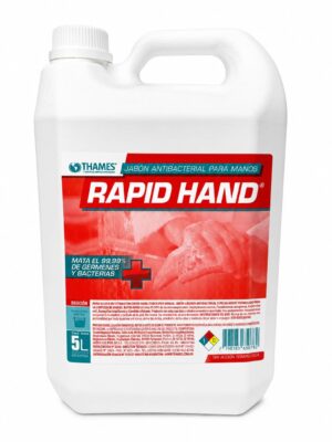 RAPID-HAND JABON LIQUIDO PARA MANOS DESINFECTANTE 5LTS
