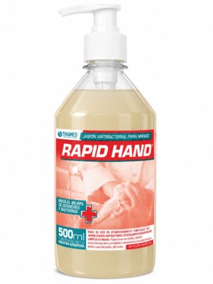 RAPID-HAND JABON LIQUIDO PARA MANOS DESINFECTANTE 500ML