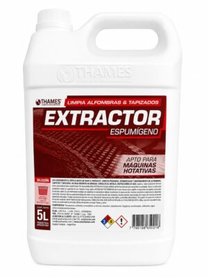 EXTRACTOR ESPUMIGENO LIMPIADOR ALFOMBRAS Y TAPIZADOS 5LTS