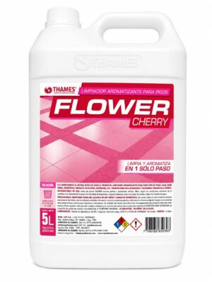FLOWER LIMPIADOR DESODORANTE DE PISOS CON FRAGANCIA 5LTS