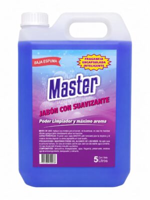 JABON LIQUIDO PARA ROPA CON SUAVIZANTE 5LTS