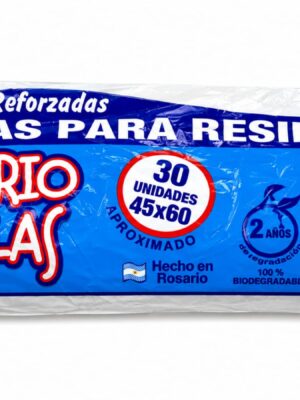 BOLSAS DE RESIDUOS REFORZADAS 45X60CM PACK 30U