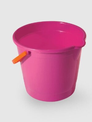 BALDE CON MANIJA PLASTICA 9LTS